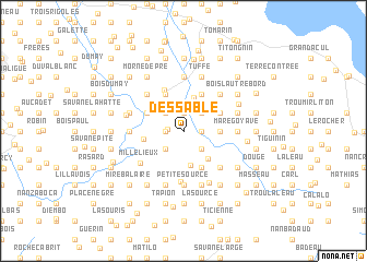 map of Déssable