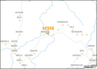 map of Dessa