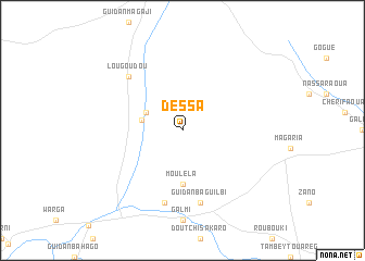 map of Dessa