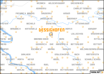 map of Dessighofen