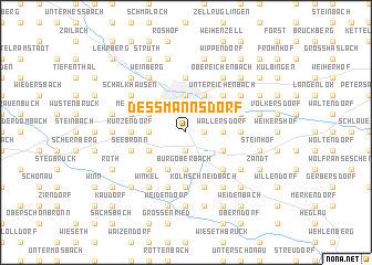 map of Deßmannsdorf