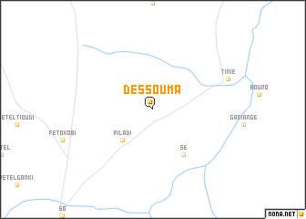 map of Déssouma