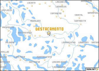 map of Destacamento
