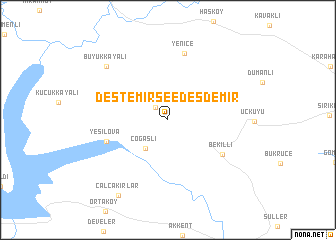 map of Deştemir see Deşdemir