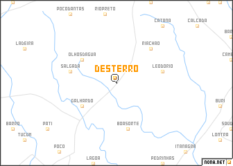 map of Destêrro