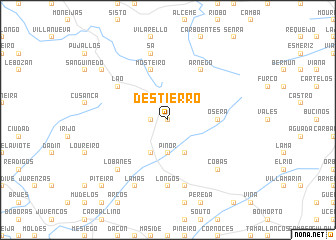 map of Destierro