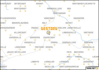 map of Destord