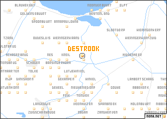 map of De Strook