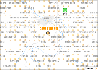 map of Destuben