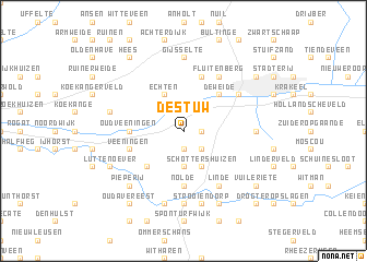 map of De Stuw