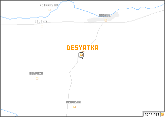 map of (( Desyatka ))