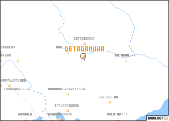 map of Detagamuwa