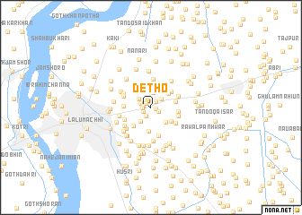 map of Detho