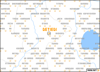 map of Detiedi