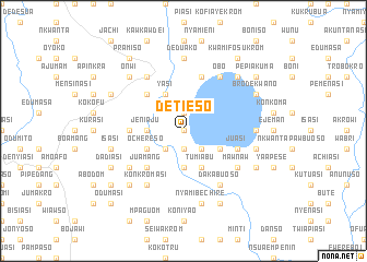 map of Detieso