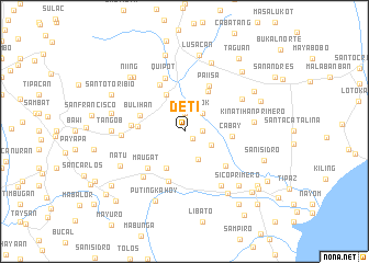 map of Deti