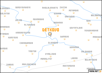 map of Det\