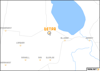 map of Detpa