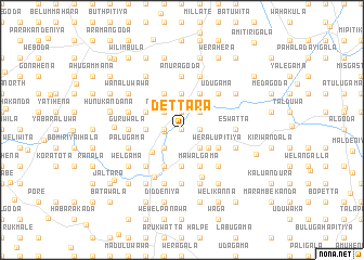 map of Dettara