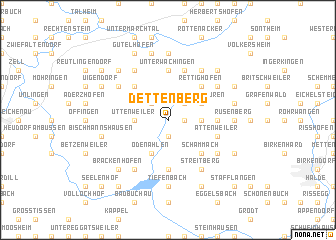 map of Dettenberg