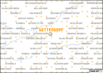 map of Dettendorf