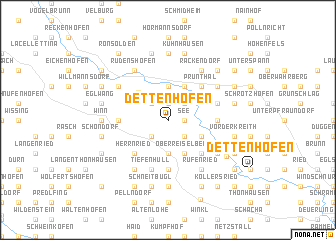 map of Dettenhofen