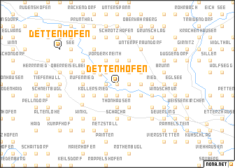 map of Dettenhofen