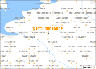 map of Dettmannsdorf