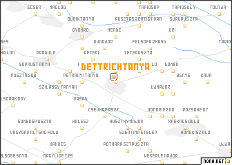 map of Dettrichtanya