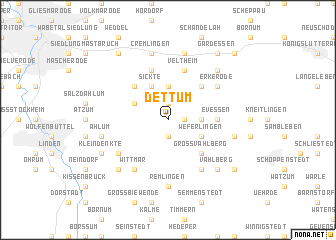 map of Dettum