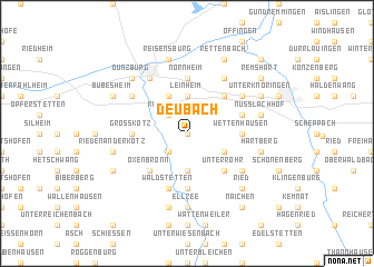 map of Deubach