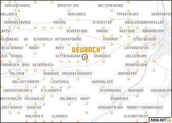 map of Deubach