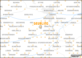 map of Deubling