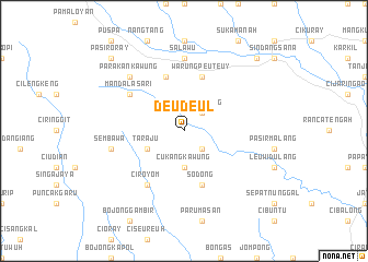 map of Deudeul