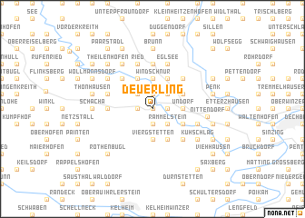 map of Deuerling