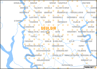 map of Deuldia