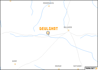 map of Deūlghāt