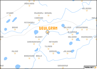 map of Deulgrām