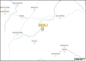 map of Deuli