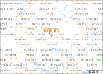 map of Deumen