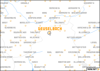 map of Deuselbach