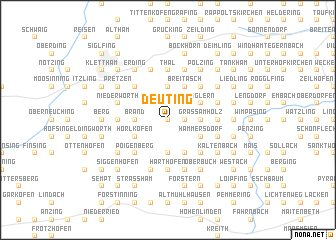 map of Deuting