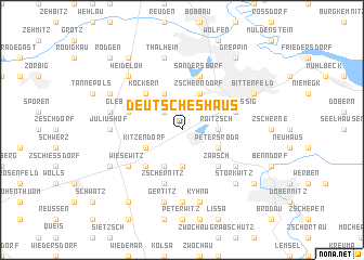 map of Deutsches Haus