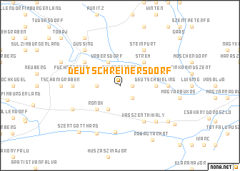 map of Deutsch Reinersdorf