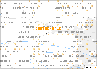 map of Deutschwald