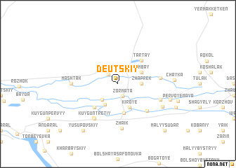 map of (( Deutskiy ))