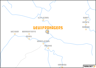 map of Deux Fromagers