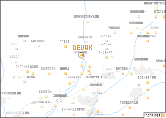 map of Devak