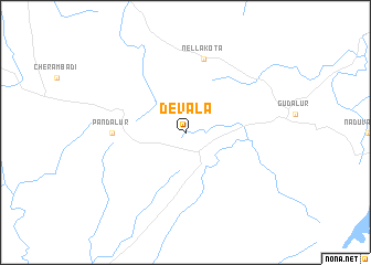map of Devāla