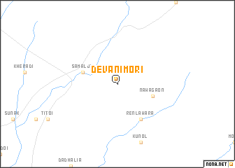 map of Devani Mori